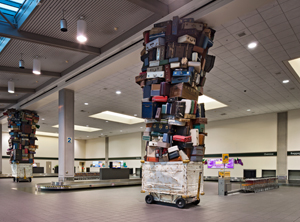 Terminal A baggage claim area